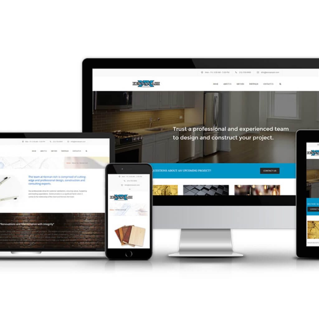 Kennan Ash Website Redesign