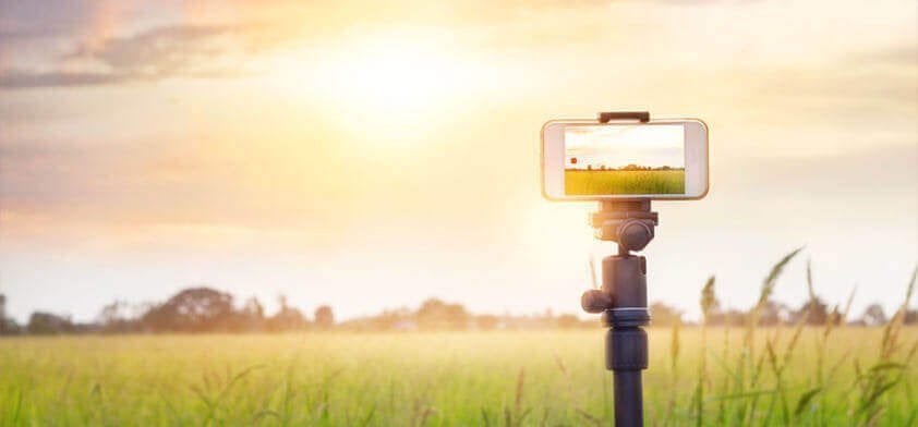facebook live tripod recording