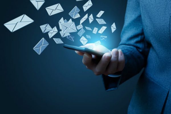A businessman benefits from targeted email marketing services