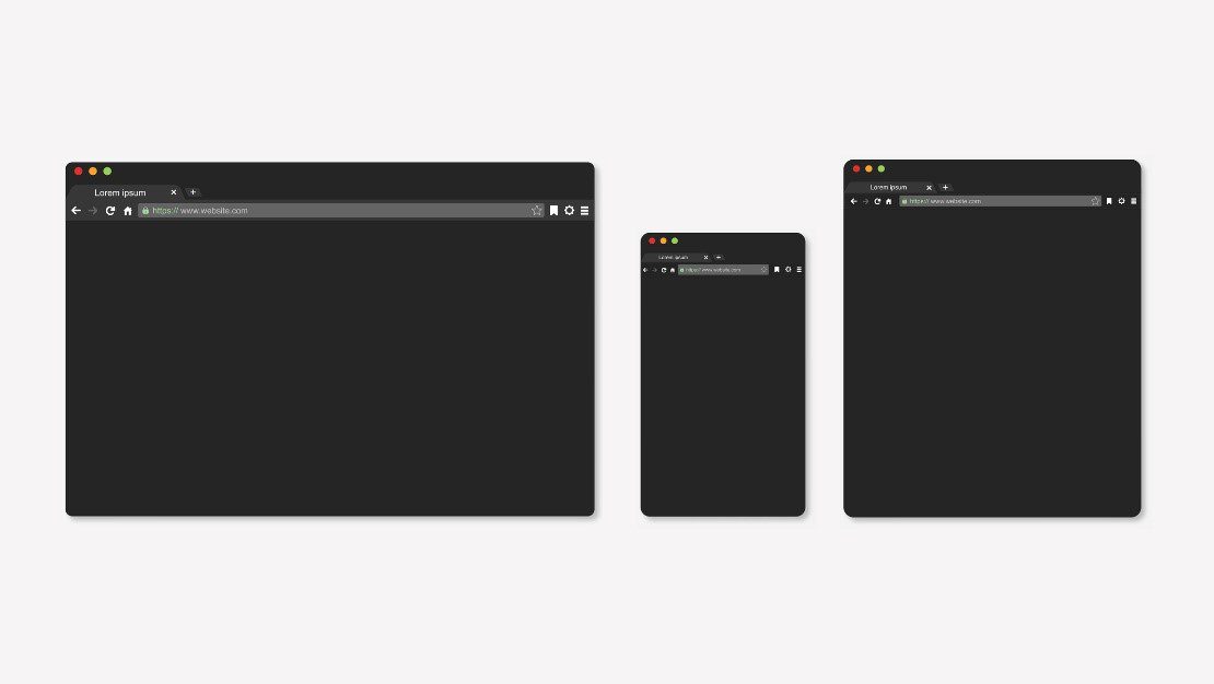 image of monitors that are blacked out